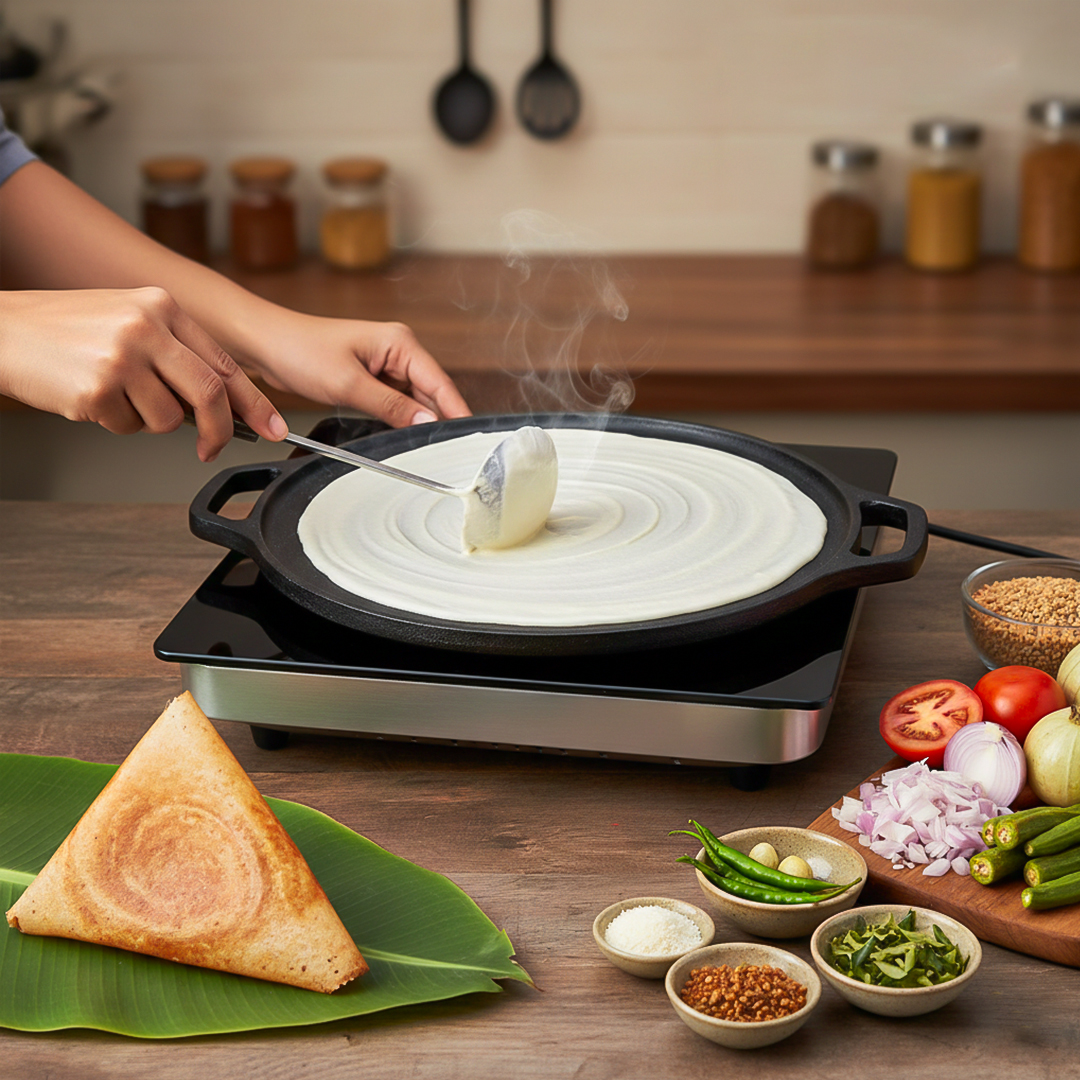 Double Handle Dosa Tawa